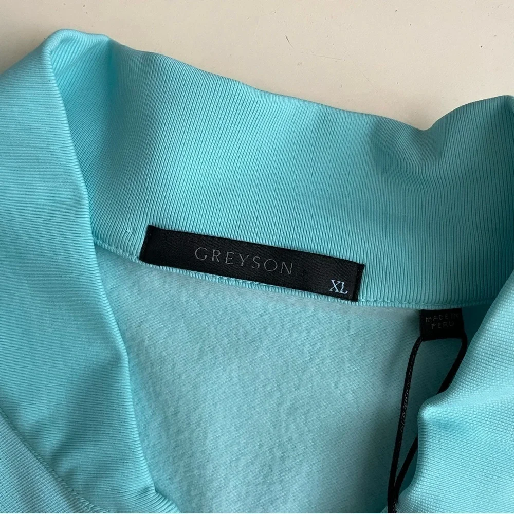 Greyson Men’s Siasconset Full Zip Jacket Blue Size XL New Performance Golf New